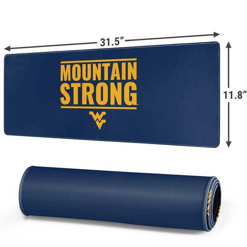 West Virginia University Yellow Gaming Mouse Pad