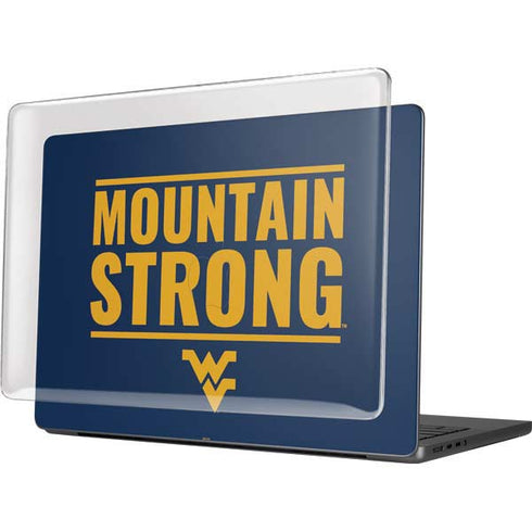 West Virginia University Yellow MacBook Pro 14in (2021-24) Case plus Skin