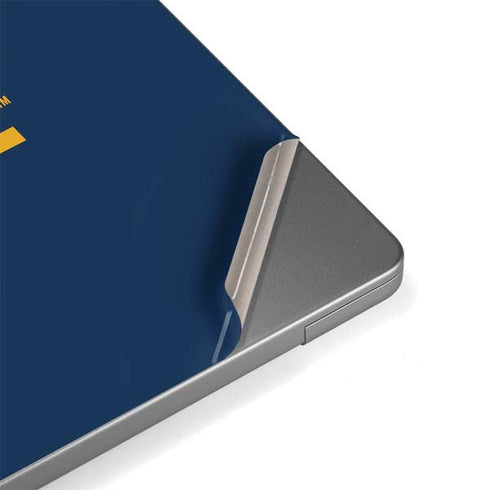 West Virginia University Yellow Apple MacBook Pro 14-inch Skin
