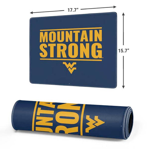 West Virginia University Yellow Gaming Mouse Pad