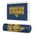West Virginia University Yellow Gaming Mouse Pad
