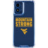 West Virginia University Yellow Moto G 5G (2024) Clear Case