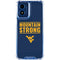 West Virginia University Yellow Moto G Play 4G (2024) Clear Case