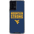 West Virginia University Yellow Moto G Power 5G (2024) Clear Case