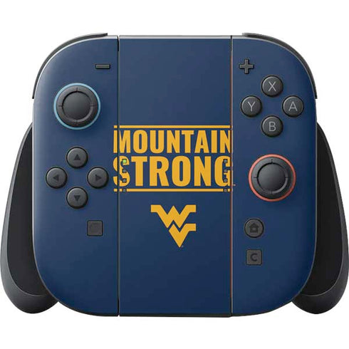 West Virginia University Yellow Nintendo Switch 2 (2025) Joy-Con Controller Skin