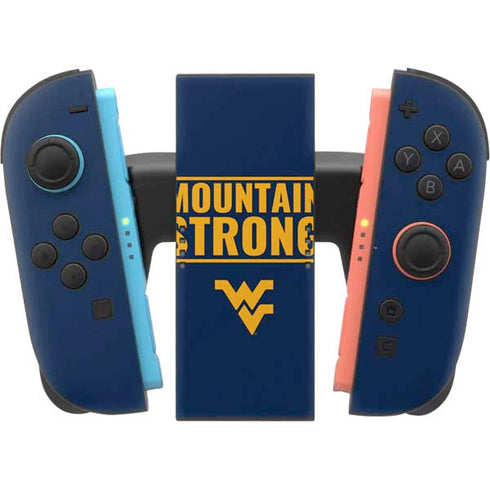 West Virginia University Yellow Nintendo Switch 2 (2025) Joy-Con Controller Skin