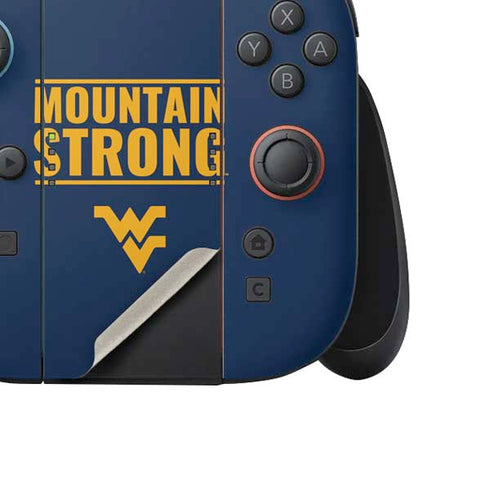 West Virginia University Yellow Nintendo Switch 2 (2025) Joy-Con Controller Skin