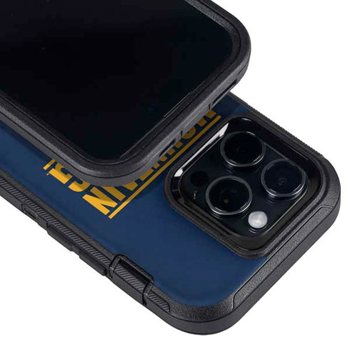West Virginia University Yellow Otterbox Defender iPhone Skin