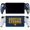 West Virginia University Yellow PlayStation Portal Remote Player Skin