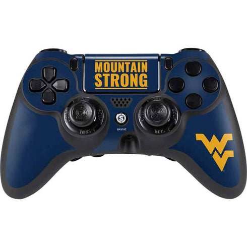 West Virginia University Yellow PlayStation PS4 Skins