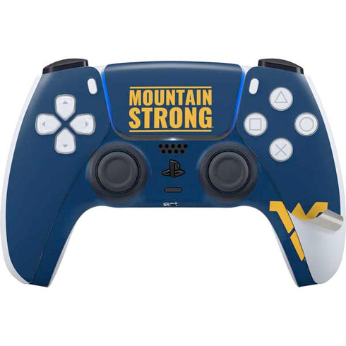 West Virginia University Yellow PS5 Pro Bundle Skin