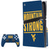 West Virginia University Yellow PS5 Pro Disk Bundle Skin