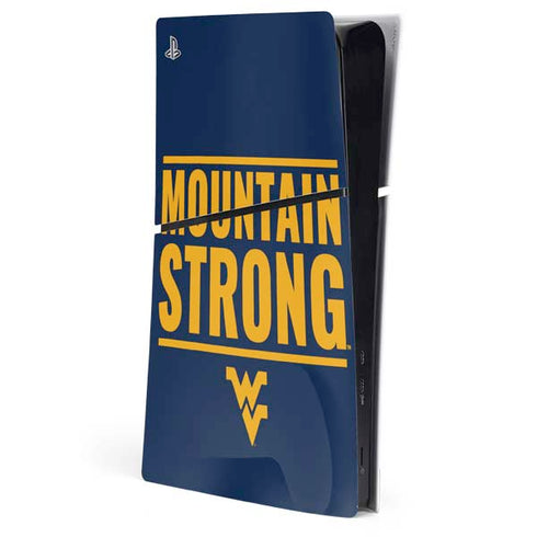 West Virginia University Yellow PlayStation PS5 Skins