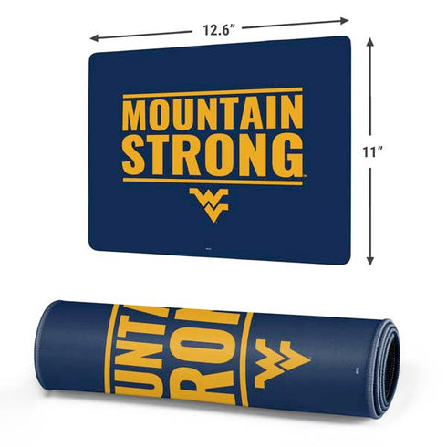 West Virginia University Yellow Gaming Mouse Pad