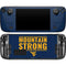 West Virginia University Yellow Steam Deck Handheld Gaming Computer OLED Skin