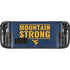West Virginia University Yellow Steam Deck Handheld Gaming Computer Skin