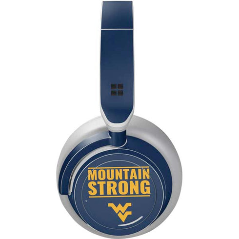 West Virginia University Yellow Surface Headphones Skin