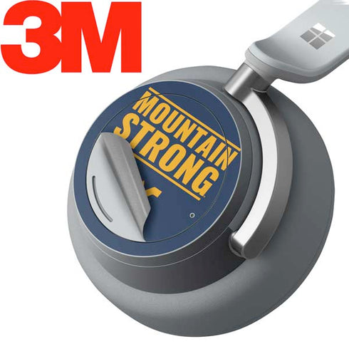 West Virginia University Yellow Surface Headphones Skin