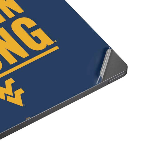 West Virginia University Yellow Surface Laptop 7 13.8in Skin