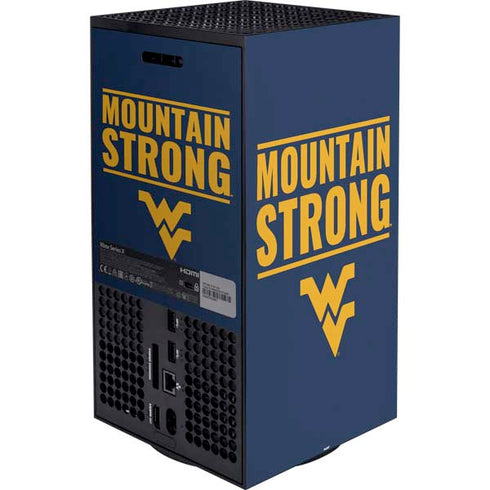 West Virginia University Yellow Xbox Series X Bundle Skin