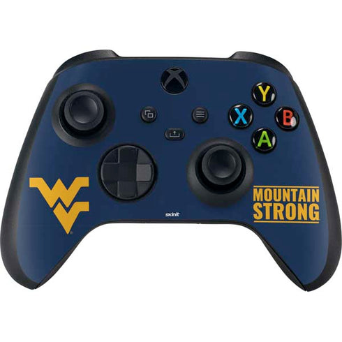 West Virginia University Yellow Xbox Series X Bundle Skin