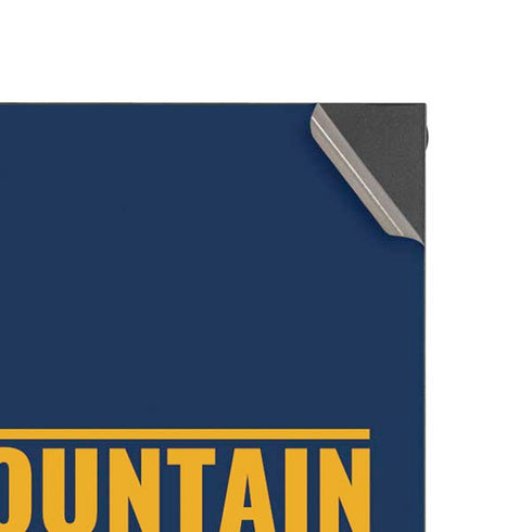 West Virginia University Yellow XBox Series X Digital Edition Console Skin