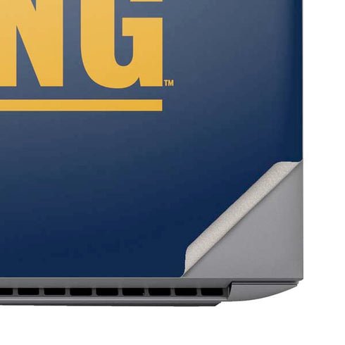 West Virginia University Yellow HP ZBook Fury 16 G10 Skin