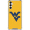 West Virginia University Yellow Background Gabb Phone 4 Clear Case