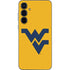 West Virginia University Yellow Background Galaxy A55 5G Skin