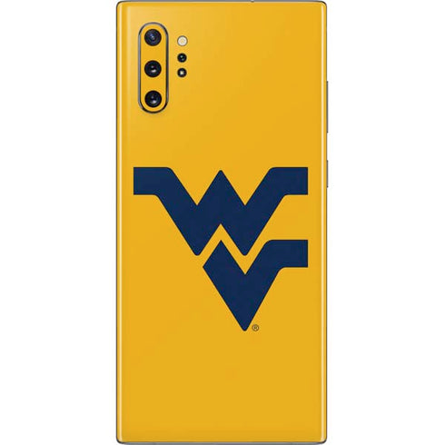 West Virginia University Yellow Background Galaxy Note 10 Plus Skin