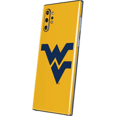 West Virginia University Yellow Background Galaxy Note 10 Plus Skin