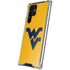 West Virginia University Yellow Background Galaxy S23 Ultra Clear Case