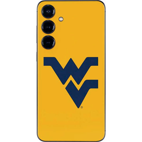 West Virginia University Yellow Background Galaxy S24 Plus Skin