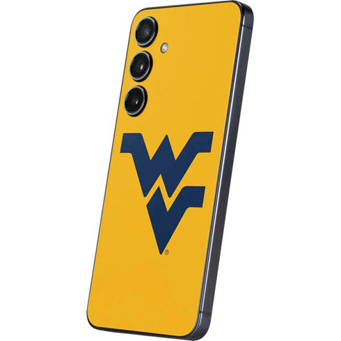 West Virginia University Yellow Background Galaxy S25 Plus Skin