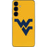 West Virginia University Yellow Background Galaxy S25 Skin