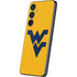 West Virginia University Yellow Background Galaxy S24 Skin