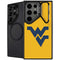 West Virginia University Yellow Background Galaxy S24 Ultra Kickstand Case
