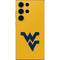 West Virginia University Yellow Background Galaxy S25 Ultra Skin