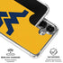 West Virginia University Yellow Background Galaxy S26 Clear Case