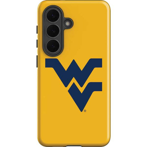 West Virginia University Yellow Background Galaxy S26 Plus Impact Case