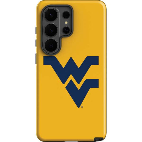 West Virginia University Yellow Background Galaxy S26 Ultra Impact Case