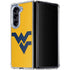 West Virginia University Yellow Background Galaxy Z Fold5 5G Clear Case