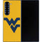 West Virginia University Yellow Background Galaxy Z Fold6 Skin