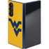 West Virginia University Yellow Background Galaxy Z Fold6 Skin