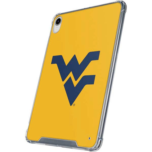 West Virginia University Yellow Background iPad 11th Gen (2025) Clear Case