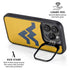 West Virginia University Yellow Background iPhone 14 Pro Max Kickstand Case