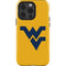West Virginia University Yellow Background iPhone 15 Pro Impact Case