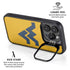 West Virginia University Yellow Background iPhone 15 Pro Max Kickstand Case