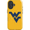 West Virginia University Yellow Background iPhone 16 Magsafe Impact Case
