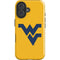 West Virginia University Yellow Background iPhone 16 Plus Impact Case